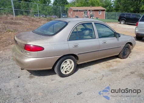 1998 Ford Escort Lx z USA, uszkodzony, nr VIN 1FAFP10P3WW234833